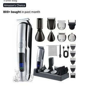 Cordless hair clippers beard trimmer for men